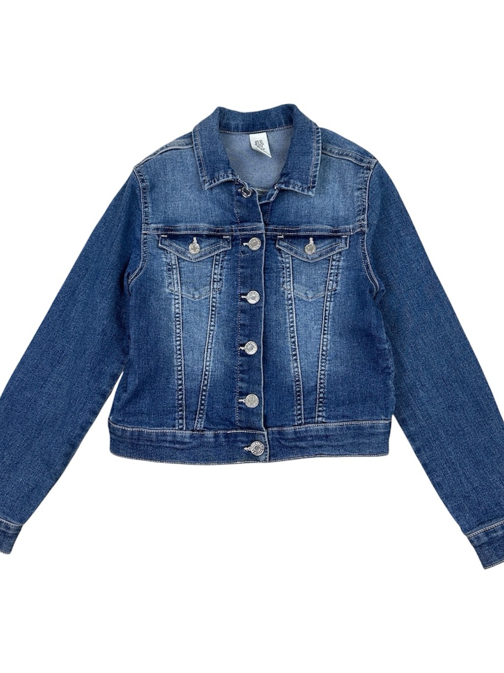 H&M Kids Girls Lightweight Blue Denim Jacket